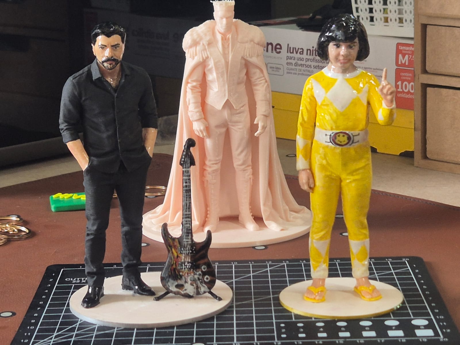 Miniaturas personalizadas produzidas pela BBE 3D